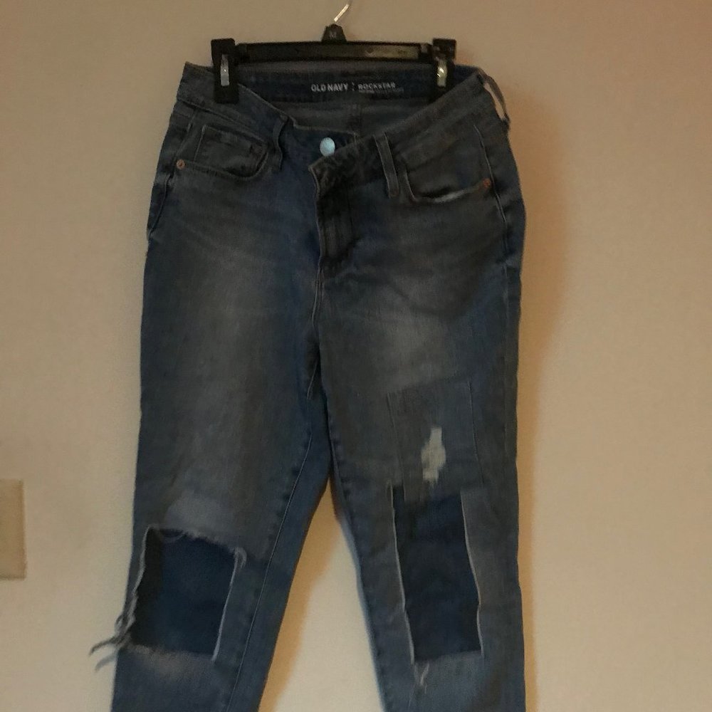 Old Navy Patch Jeans